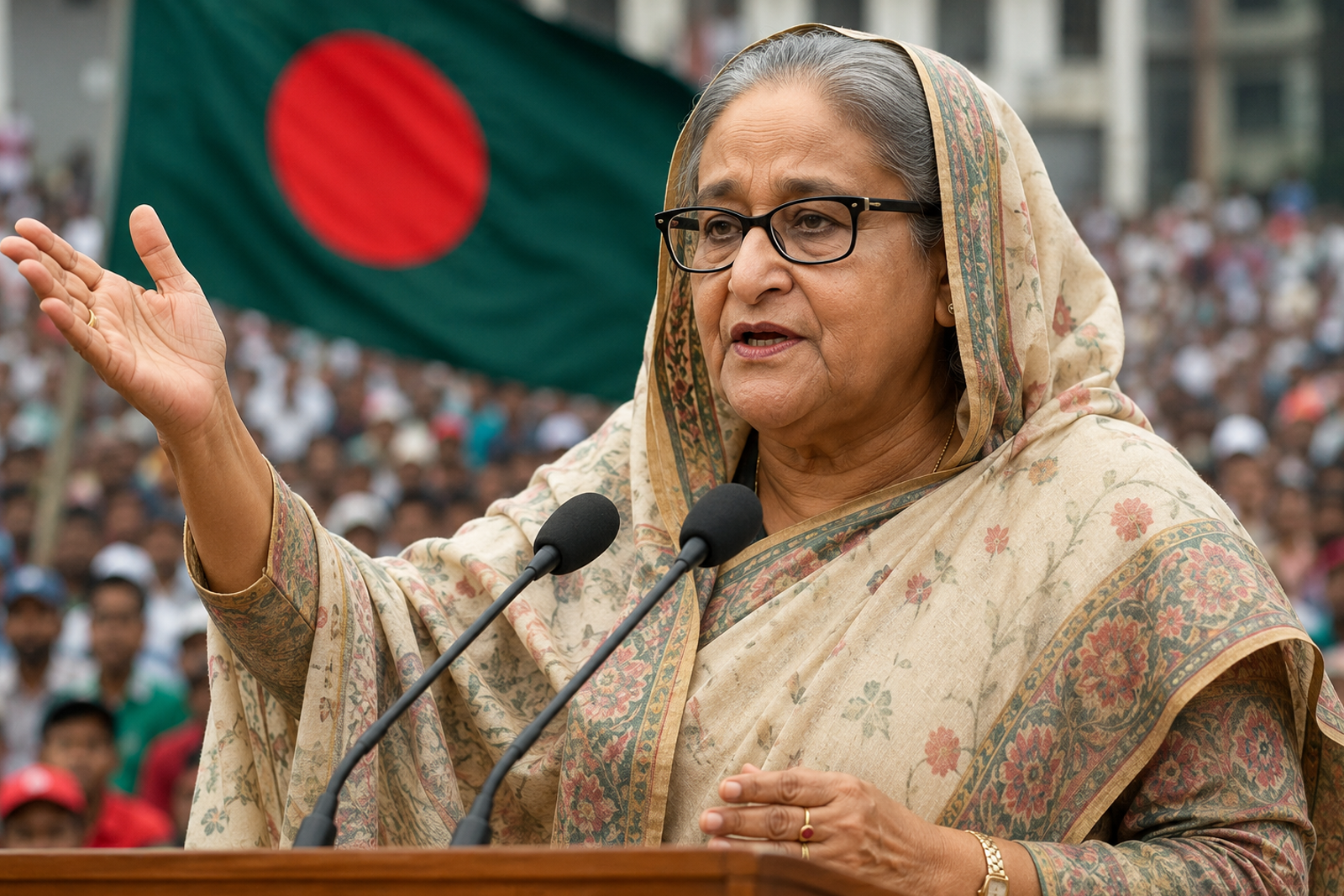 Sheikh Hasina Announces December Return to Bangladesh, Vows to Surrender Alongside Awami League Leaders
